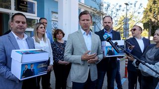 Predaja županijske liste HDZ-a i kandidat za župana Josip Bilaver Predaja županijske liste HDZ-a i kandidat za župana Josip Bilaver