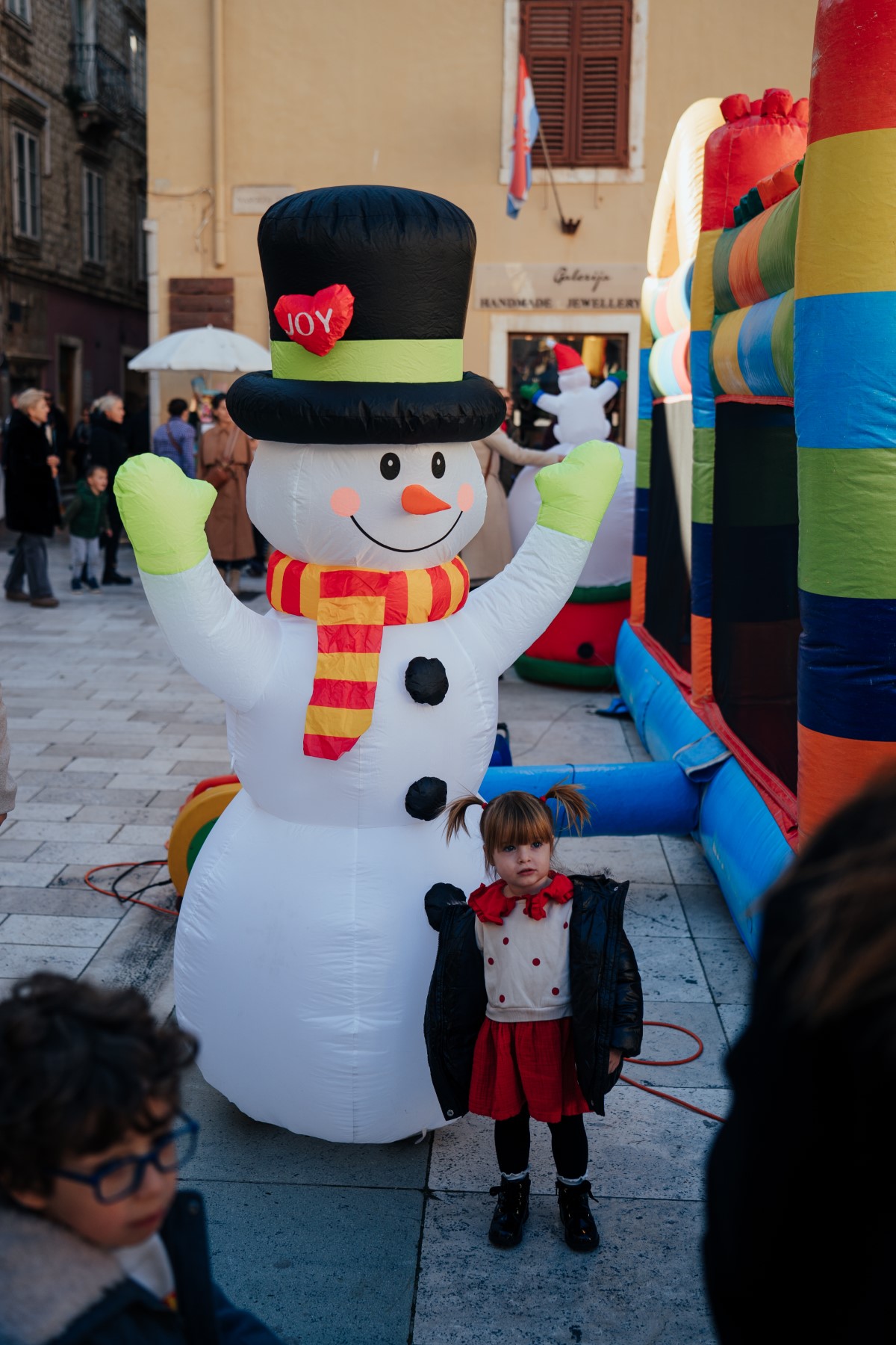 Dječji Advent na Narodnom trgu u Zadru