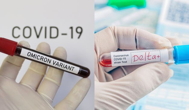 delta, omikron