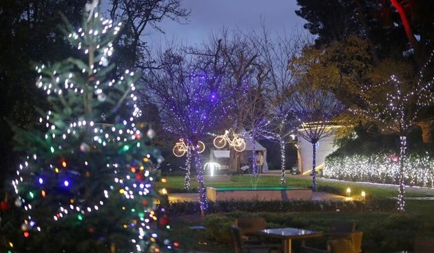Adventsko uređenje perivoja Jelene Madijevke i trga Petra Zoranića, foto: Filip Brala/PIXSELL