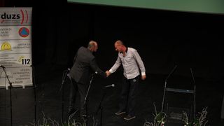 HNK Zadar: Dodjela priznanja za ”Naročiti pothvat u zaštiti i spašavanju” foto: I. Perinčić HNK Zadar: Dodjela priznanja za ”Naročiti pothvat u zaštiti i spašavanju” foto: I. Perinčić