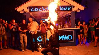 Noštromo bar Vir – otvorenje & fire flame show, Foto:Iva Perinčić