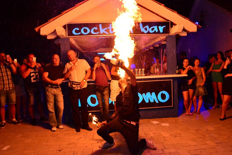 Noštromo bar Vir – otvorenje & fire flame show, Foto:Iva Perinčić