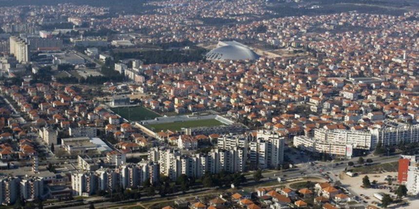 Zadar, slike iz zraka. Bulevar, Stanovi, SC Višnjik Zadar, slike iz zraka. Bulevar, Stanovi, SC Višnjik