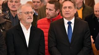 U Gradskoj loži otvorena izložba fotografija posvećena “zlatnoj kopački” – Josipu Skoblaru. Foto: Dino Stann/PIXSELL