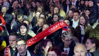 Doček rukometaša u Zadru Doček rukometaša u Zadru