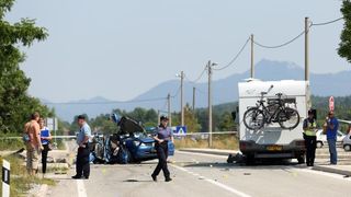 Stravična prometna nesreća u Ličkom Cerju na državnoj cesti D50