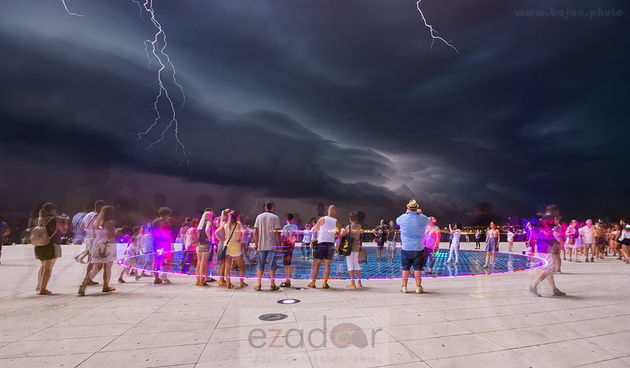 Munje na Pozdravu suncu