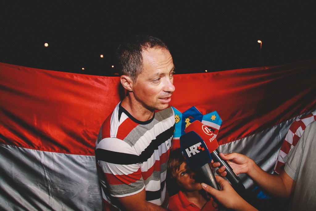 JK Uskok: Proslava olimpijskog zlata Fantele i Marenića