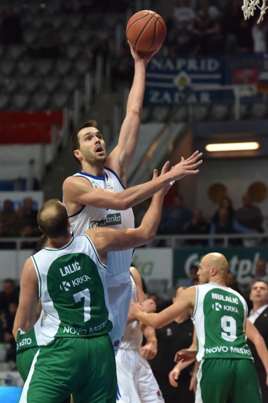 ABA liga, 15. kolo, KK Zadar – KK Krka 67-74. Photo: Dino Stanin/PIXSELL ABA liga, 15. kolo, KK Zadar – KK Krka 67-74. Photo: Dino Stanin/PIXSELL
