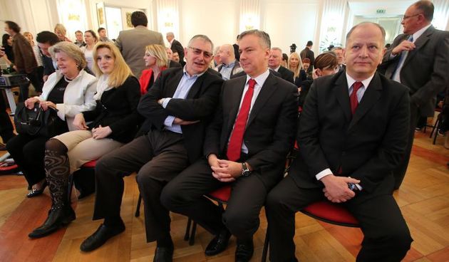 Predstavljena lista Partnerstva hrvatskog centra, na listi Jadranka Kosor, foto: pixell.hr