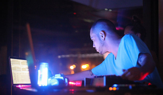 Brandon Morales u Maraschino baru (foto:Saša Čuka)