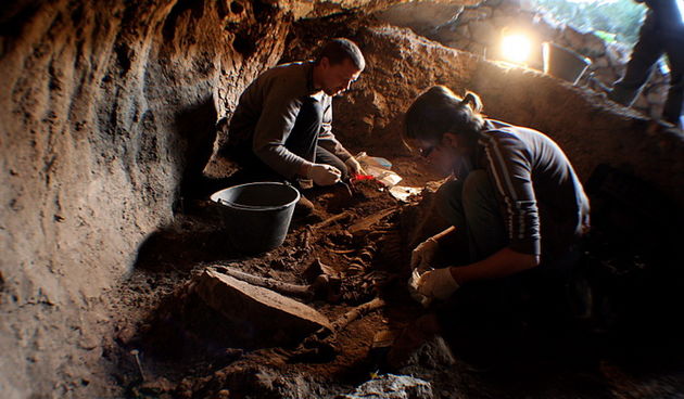 Arheolozi u pećini Vlakno pronašli kostur star 11 tisuća godina