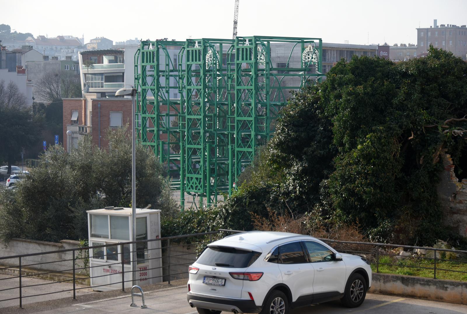 Pula uskoro dobiva tri rotirajuće garaže