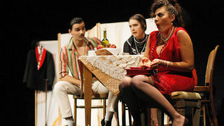 Zadarska Noć kazališta – “Teštament” (foto:Saša Čuka) Zadarska Noć kazališta – “Teštament” (foto:Saša Čuka)