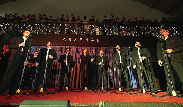 Božićni koncert Klape Intrade i Tomislava Bralića u Arsenalu (foto:Marin Gospić)