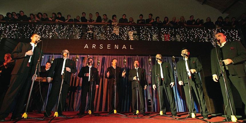 Božićni koncert Klape Intrade i Tomislava Bralića u Arsenalu (foto:Marin Gospić)