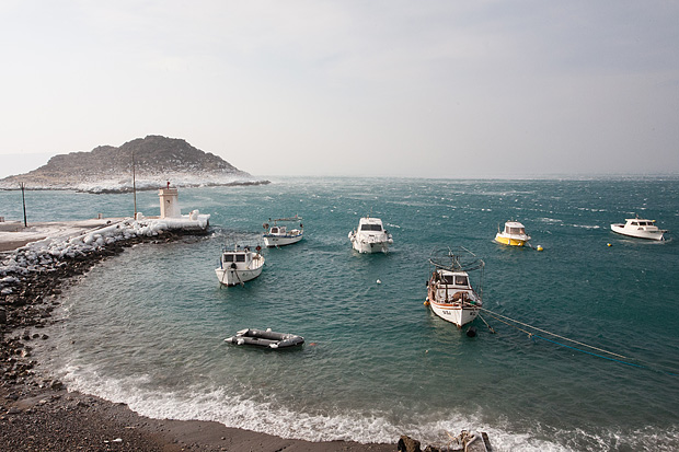 Senj u zagrljaju ledenog pokrivača, foto: Leo Banić