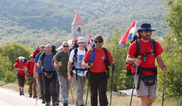 “Dinaridi” krenuli putem Oluje, foto:CROPIX