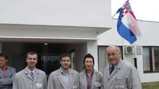 Predsjednik Mesic u TCG Benkovac Predsjednik Mesic u TCG Benkovac