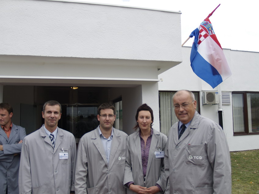 Predsjednik Mesic u TCG Benkovac Predsjednik Mesic u TCG Benkovac