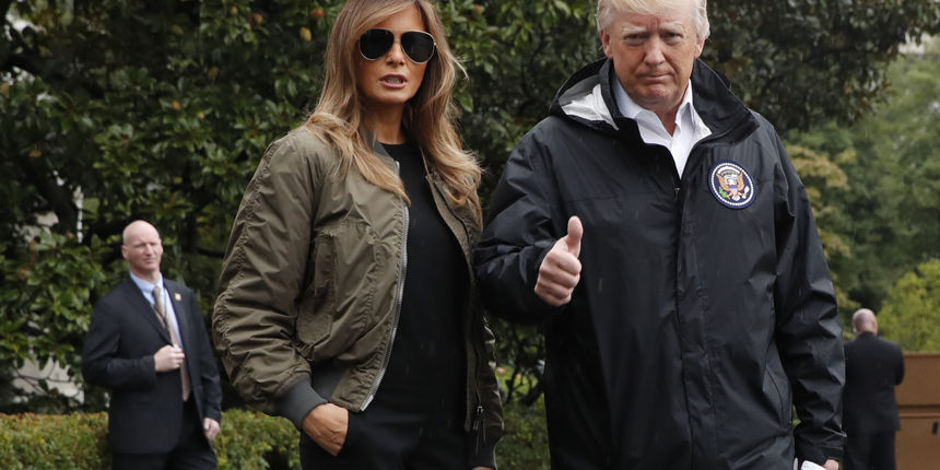 Melanija Trump, Donald Trump