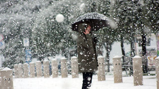 Snijeg u Zadru, 17. prosinca 2009, Foto: Saša Čuka