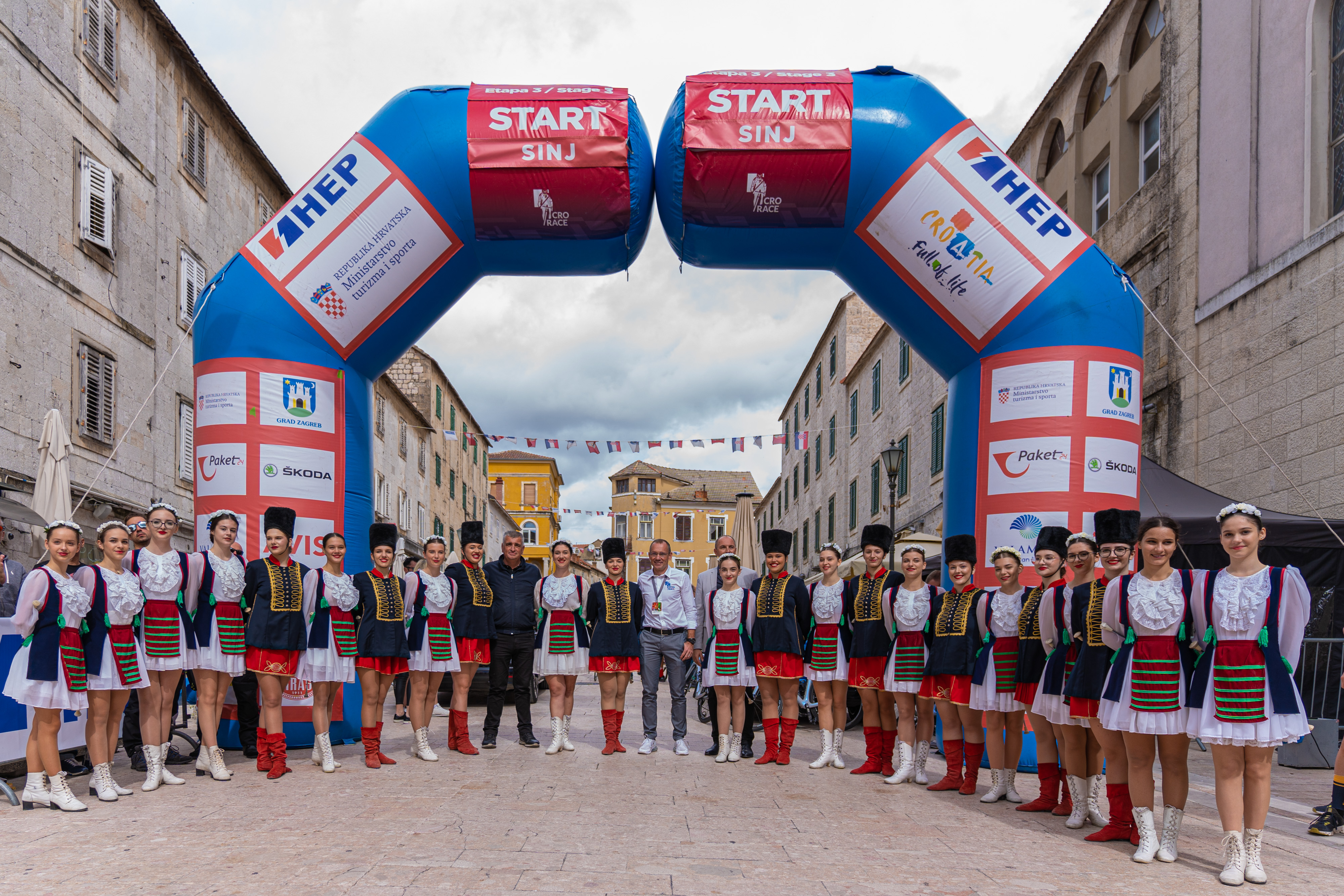 CRO RACE – Treća etapa od Sinja do Primoštena u dužini od 157 kilometara