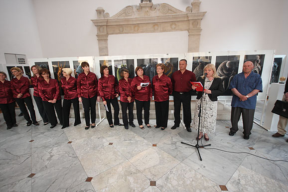 Izložba crteža i skulptura Zvonka Govorčina, foto: S. Čuka Izložba crteža i skulptura Zvonka Govorčina, foto: S. Čuka