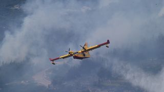 Požar na padinama Biokova Požar na padinama Biokova