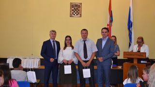 Prijem za nagrađivane učenike osnovnih i srednjh škola