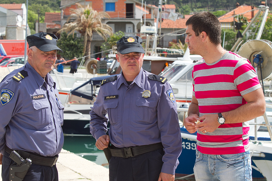 Vježba spašavanja u uvali Jaz, foto: Leo Banić