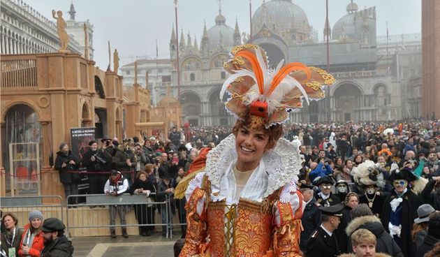 Letom anđela počeo karneval u Veneciji, Foto: Hina