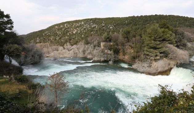 Obilazak NP Krka i Slapova Krke povodom Medjunarodnog dana rijeka. Photo: Dusko Jaramaz/PIXSELL Autor  Dusko Jaramaz/PIXSELL Ključne riječi  slapovi krke, Nacionalni park Krka, rijeka Krka, voda, rijeka,