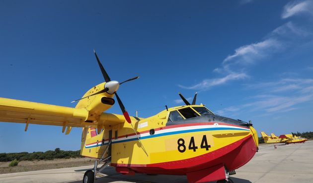 Piloti kanadera Milan Došen i Bruno Cifrek Kolarić