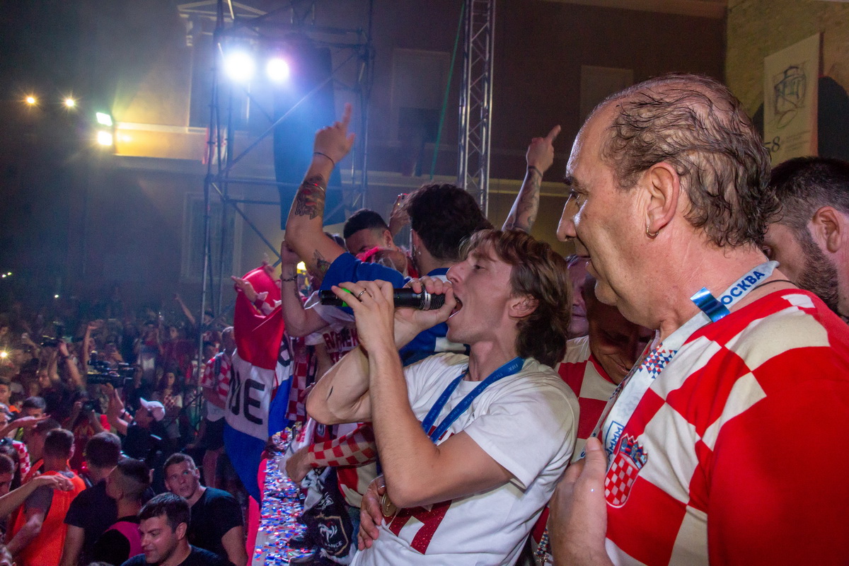 Veličanstven doček četvorice zadarskih Vatrenih od Gradskog mosta do Foruma