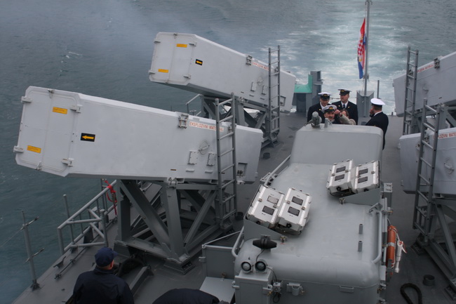 Svečanost imenovanja raketnih topovnjača Vukovar i Dubrovnik