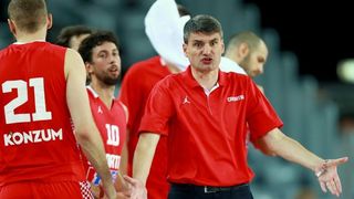 Arena Zagreb, Zagreb – Pripremni turnir za EuroBasket 2015., Hrvatska – Estonija. Photo: Igor Kralj i Marko Lukunic/PIXSELL Arena Zagreb, Zagreb – Pripremni turnir za EuroBasket 2015., Hrvatska – Estonija. Photo: Igor Kralj i Marko Lukunic/PIXSELL