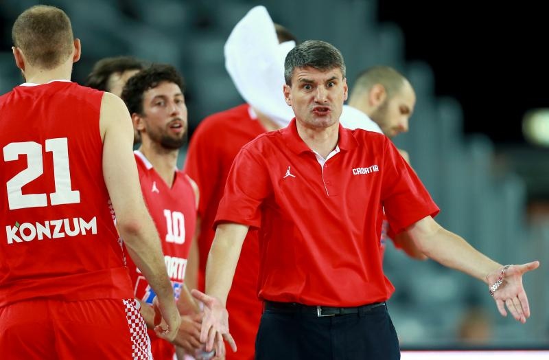 Arena Zagreb, Zagreb – Pripremni turnir za EuroBasket 2015., Hrvatska – Estonija. Photo: Igor Kralj i Marko Lukunic/PIXSELL Arena Zagreb, Zagreb – Pripremni turnir za EuroBasket 2015., Hrvatska – Estonija. Photo: Igor Kralj i Marko Lukunic/PIXSELL