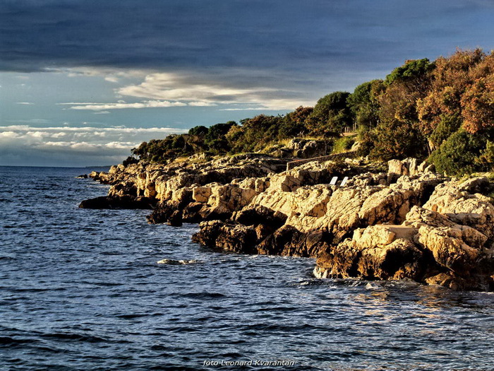 Plameni zalazak na Punta Skali, foto: L. Kvarantan