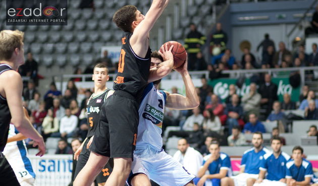 HT Premijer liga: 9. kolo: KK Zadar – GKK Šibenik 81-72. Kristijan Krajina
