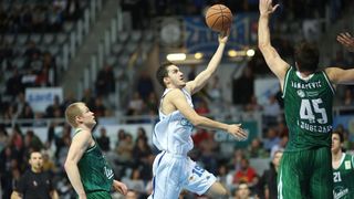 Dvorana Krešimir Ćosić u Zadru: ABA liga, 7. kolo, KK Zadar – KK Union Olimpija 60-67. Photo: Filip Brala/PIXSELL Dvorana Krešimir Ćosić u Zadru: ABA liga, 7. kolo, KK Zadar – KK Union Olimpija 60-67. Photo: Filip Brala/PIXSELL