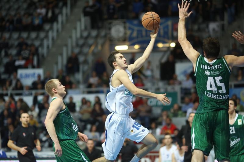 Dvorana Krešimir Ćosić u Zadru: ABA liga, 7. kolo, KK Zadar – KK Union Olimpija 60-67. Photo: Filip Brala/PIXSELL Dvorana Krešimir Ćosić u Zadru: ABA liga, 7. kolo, KK Zadar – KK Union Olimpija 60-67. Photo: Filip Brala/PIXSELL