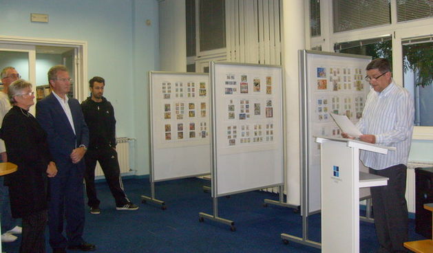 Igor Černigoj, izložba Hrvatskog filatelističkog društva Zadar u GKZD