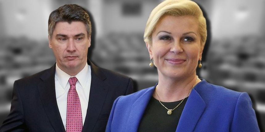Zoran Milanović i Kolinda Grabar-Kitarović, foto: Patrik Macek/PIXSELL Zoran Milanović i Kolinda Grabar-Kitarović, foto: Patrik Macek/PIXSELL