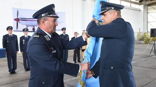 Primopredaja dužnosti zapovjednika 93. zrakoplovne baze HRZ i PZO