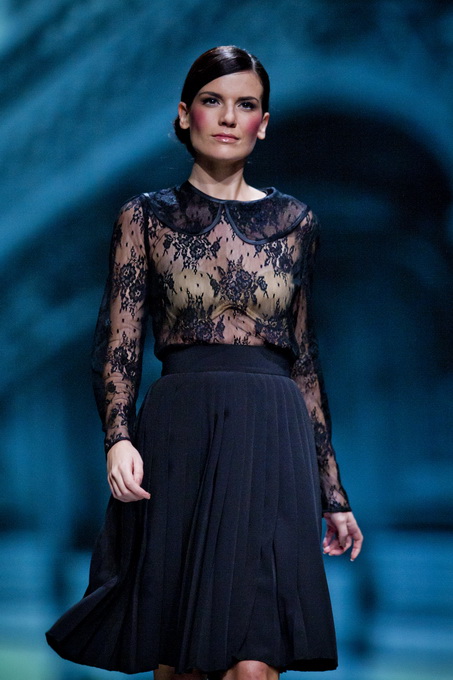 Zagreb, 191012.
U shopping centru Westgate od 18.-20.10. odrzava se modna revija Cro A Porter.
Na fotografiji: revija Monika Sablic.
Foto: Neja Markicevic / CROPIX