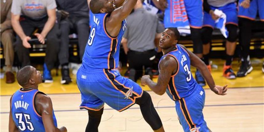 Serge Ibaka, Oklahoma City Thunder. Foto: Hina