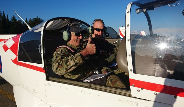 Kontrolori bliske zračne potpore proveli obuku iz zraka