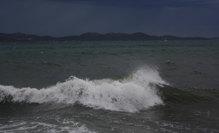 Tramontana u Zadru 26. kolovoza 2012.